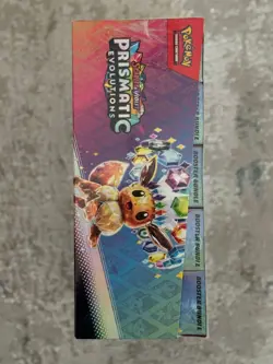 Pokemon TCG: Prismatic Evolutions Booster Bundle Display Case Factory Sealed - Image 3