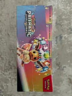 Pokemon TCG: Prismatic Evolutions Booster Bundle Display Case Factory Sealed - Image 4