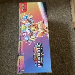 Pokemon TCG: Prismatic Evolutions Booster Bundle Display Case Factory Sealed - Image 2