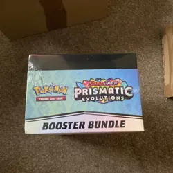 Pokemon TCG: Prismatic Evolutions Booster Bundle Display Case Factory Sealed - Image 5
