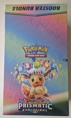 Pokemon TCG: Prismatic Evolutions Booster Bundle Display Case Factory Sealed - Image 1