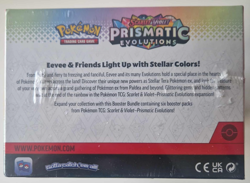 Pokemon TCG: Prismatic Evolutions Booster Bundle Display Case Factory Sealed - Image 3
