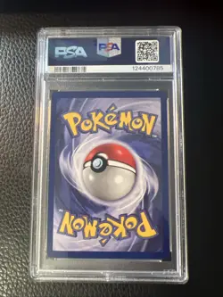 1999 Pokemon Game SPANISH 1st Edition BASE SET #50 Gastly PSA 8 NM-MT LOW POP - Image 2