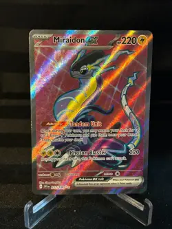 Pokemon TCG Miraidon EX #227/198 FULL ART Scarlet and Violet NM/M - Image 1