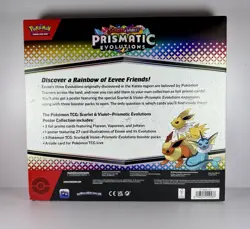Pokemon TCG Scarlet & Violet Prismatic Evolutions Poster Collection Box - Image 2