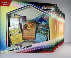 Pokemon TCG Scarlet & Violet Prismatic Evolutions Poster Collection Box - Image 3