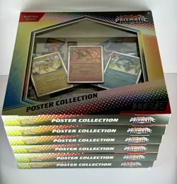 Pokemon TCG Scarlet & Violet Prismatic Evolutions Poster Collection Box - Image 4