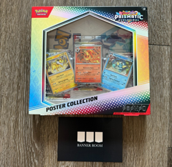 Pokemon TCG Scarlet & Violet Prismatic Evolutions Poster Collection Box - Image 1