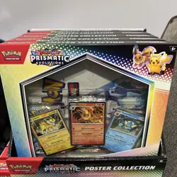 Pokemon TCG: Scarlet & Violet-Prismatic Evolutions Poster Collection - Sealed - Image 1