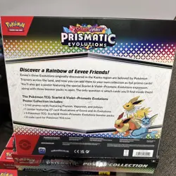 Pokemon TCG: Scarlet & Violet-Prismatic Evolutions Poster Collection - Sealed - Image 2