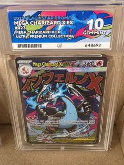 Pokemon TCG Mega Charizard X Ex MEP 023 & Oricorio 024 UPC promo PERFECT Ace 10 - Image 4