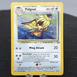 Pidgeot Holo Rare Jungle Set 8/64 Pokemon Card 1999 WOTC Vintage TCG ⭐ - Image 1