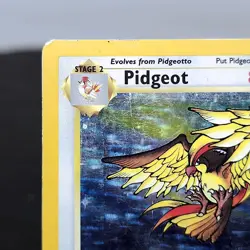 Pidgeot Holo Rare Jungle Set 8/64 Pokemon Card 1999 WOTC Vintage TCG ⭐ - Image 3