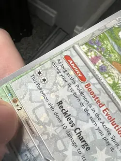 *2 Swirls* 2025 Pokemon Day Stamp Eevee 074/131 Prismatic Evolutions Promo Nm - Image 3
