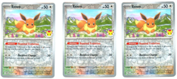 Pokemon Prismatic Evolutions Eevee 074/131 Pokemon Day 2025 Stamped Promo - NM! - Image 5