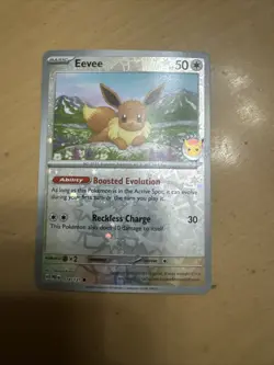 Pokemon Day Stamped Promo - Eevee 074/131 - Prismatic Evolutions NM - Image 2