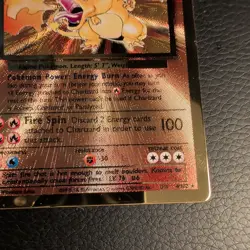 Pokemon Gold Metal Charizard and Pikachu TCG Celebrations UPC Promo, - Image 4