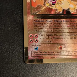 Pokemon Gold Metal Charizard and Pikachu TCG Celebrations UPC Promo, - Image 5