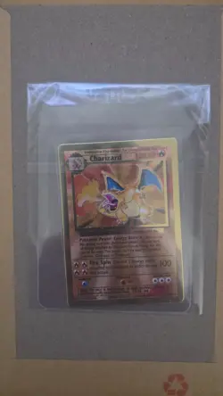 Pokemon Gold Metal Charizard and Pikachu TCG Celebrations UPC Promo, - Image 3