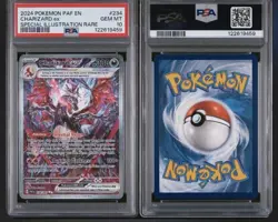 Pokemon 2024 Paldean Fates Special Illustration Rare #234 Charizard EX, PSA 10 - Image 3