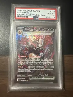 2024 POKEMON PALDEAN FATES #234 CHARIZARD EX SPECIAL ILLUSTRATION RARE PSA 10 - Image 1