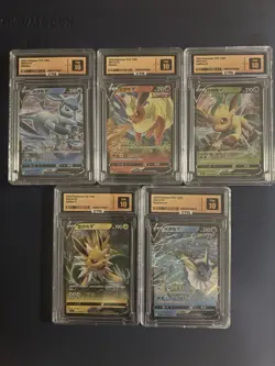 (5 Card Lot) Pokemon TCG 2025 Gem Pack Vol. 2 Chinese Graded CTG 10s - Image 1