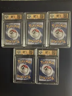 (5 Card Lot) Pokemon TCG 2025 Gem Pack Vol. 2 Chinese Graded CTG 10s - Image 2