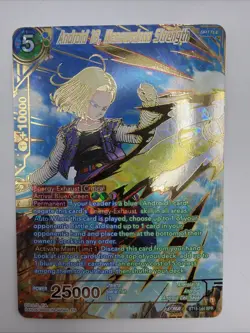 Android 18 Measuring Strength BT18-144 SPR Foil Dragon Ball Super Card Game | NM - Image 2