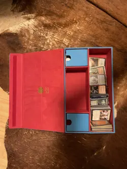 Dex Protection Game Chest With Sons Old Magic Cards, Slightly Used. - Image 2