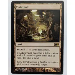 Mutavault, 2014 Core Set (M14) #228, LP MTG - Image 1