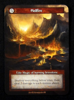 Sorcery Contested Realm GOTHIC HELLFIRE Fire - Image 1
