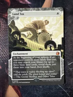 Magic: The Gathering Land Tax LP Wilds of Eldraine: Enchanting Tales - Image 1