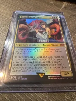Magic The Gathering Final Fantasy Foil Yuna, Hope of Spira #0250 - Image 2