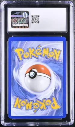 2021 Pokemon Card Fusion Strike Mew VMAX 114/264 CGC 9 Mint ERROR Off-Center OC - Image 2