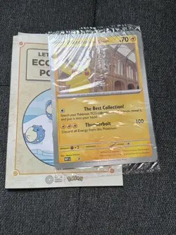 Pokemon TCG Pikachu National History Museum Jumbo Promo Card - Image 3