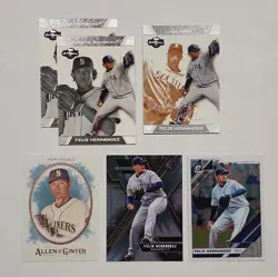 (10) Felix Hernandez Lot Bowman Topps Co-Signers /275 Optic Upper Deck SPx - Image 1