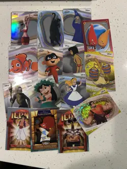 Topps Chrome Disney 2025 Random Base, Icons, Gold- 27 Card Lot! - Image 2