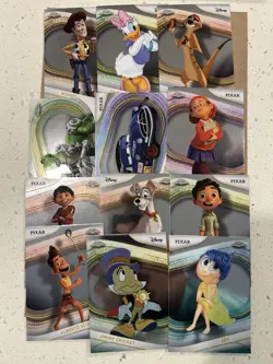 Topps Chrome Disney 2025 Random Base, Icons, Gold- 27 Card Lot! - Image 3