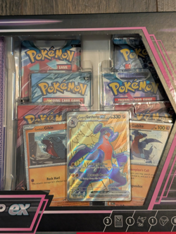 Pokemon Scarlet & Violet Cynthia's Garchomp Ex Sealed Premium Collection Box - Image 2