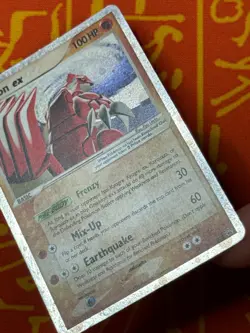 POKEMON TCG GROUDON EX 038 BLACK STAR PROMO LIGHT PLAY - Image 5