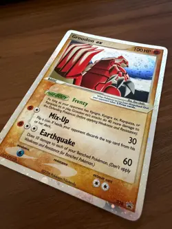 Groudon Ex 038 Black Star Promo Ultra Holo Pokemon Card - LP/NM - Image 4