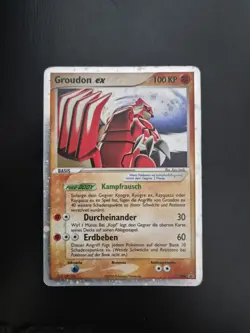 Groudon ex, DE 038 Black Star Promo, Pokemon TCG - Image 1