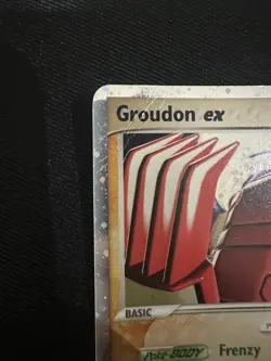 Pokemon TCG Groudon EX 038 Black Star Promo Ultra Holo Card - Image 3