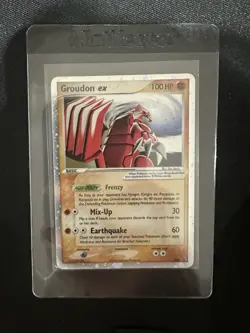 Pokemon TCG Groudon EX 038 Black Star Promo Ultra Holo Card - Image 4