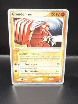 Pokemon TCG Groudon EX #038 2006 Black Star Promo French - Image 2