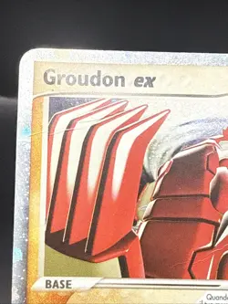 Pokemon TCG Groudon EX #038 2006 Black Star Promo French - Image 3