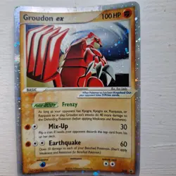 Groudon Ex 038 Holo Black Star Promo Pokemon Card TCG - Image 1
