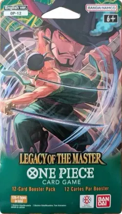 One Piece TCG Legacy of the Master Sleeved Booster Pack (OP12) x10 Lot - Image 1