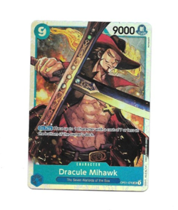 One Piece Card Game Romance Dawn Dracule Mihawk OP01-070 SR NM - Image 1