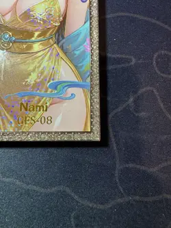 Goddess Nami Diamond Numbered Metal Card Waifu Doujin Case Prize One Piece - Image 4